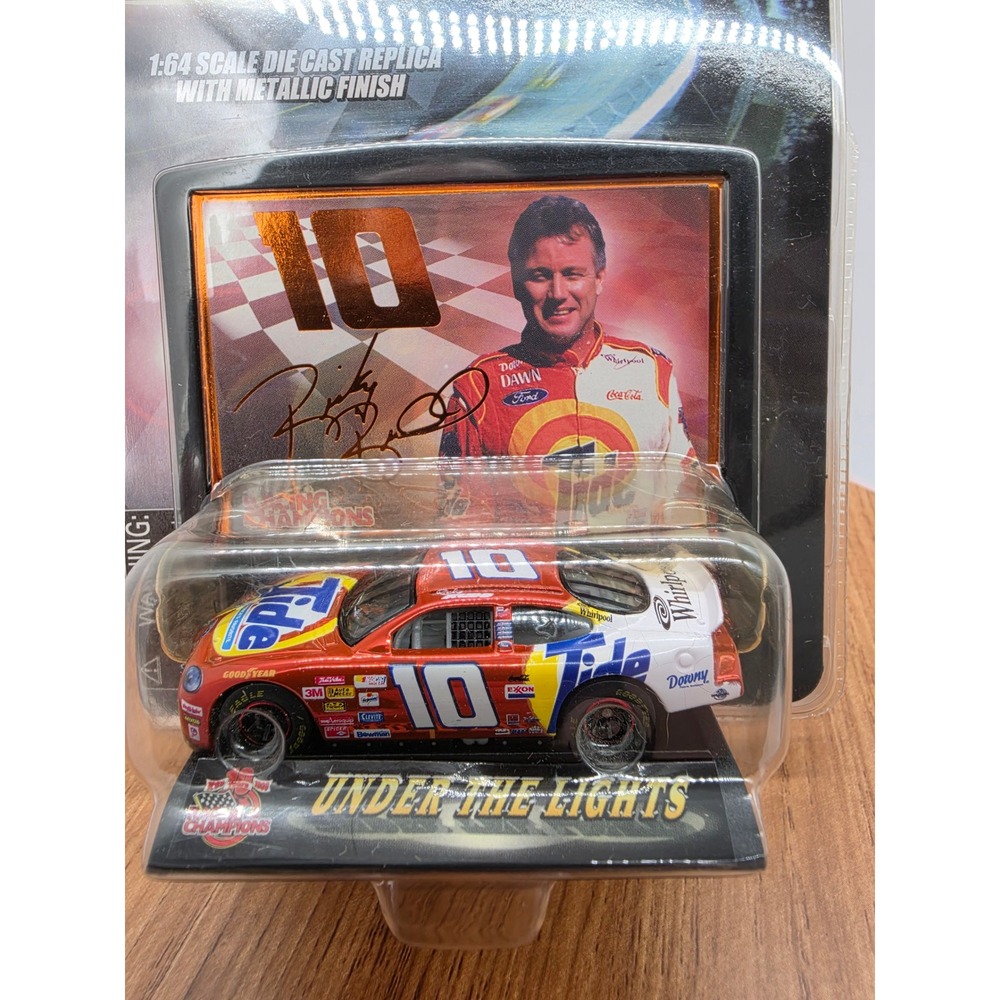 Racing Champions Under The Lights Ricky Rudd 10 Tide Ford 1:64 Diecast Metallic
